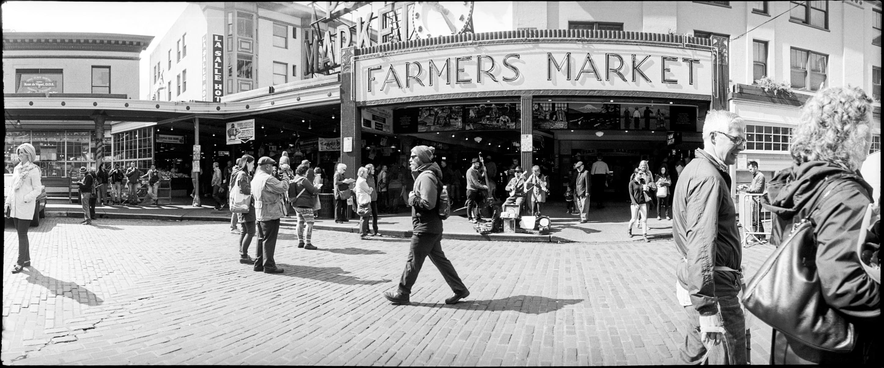 Pike Place Market Panorama
